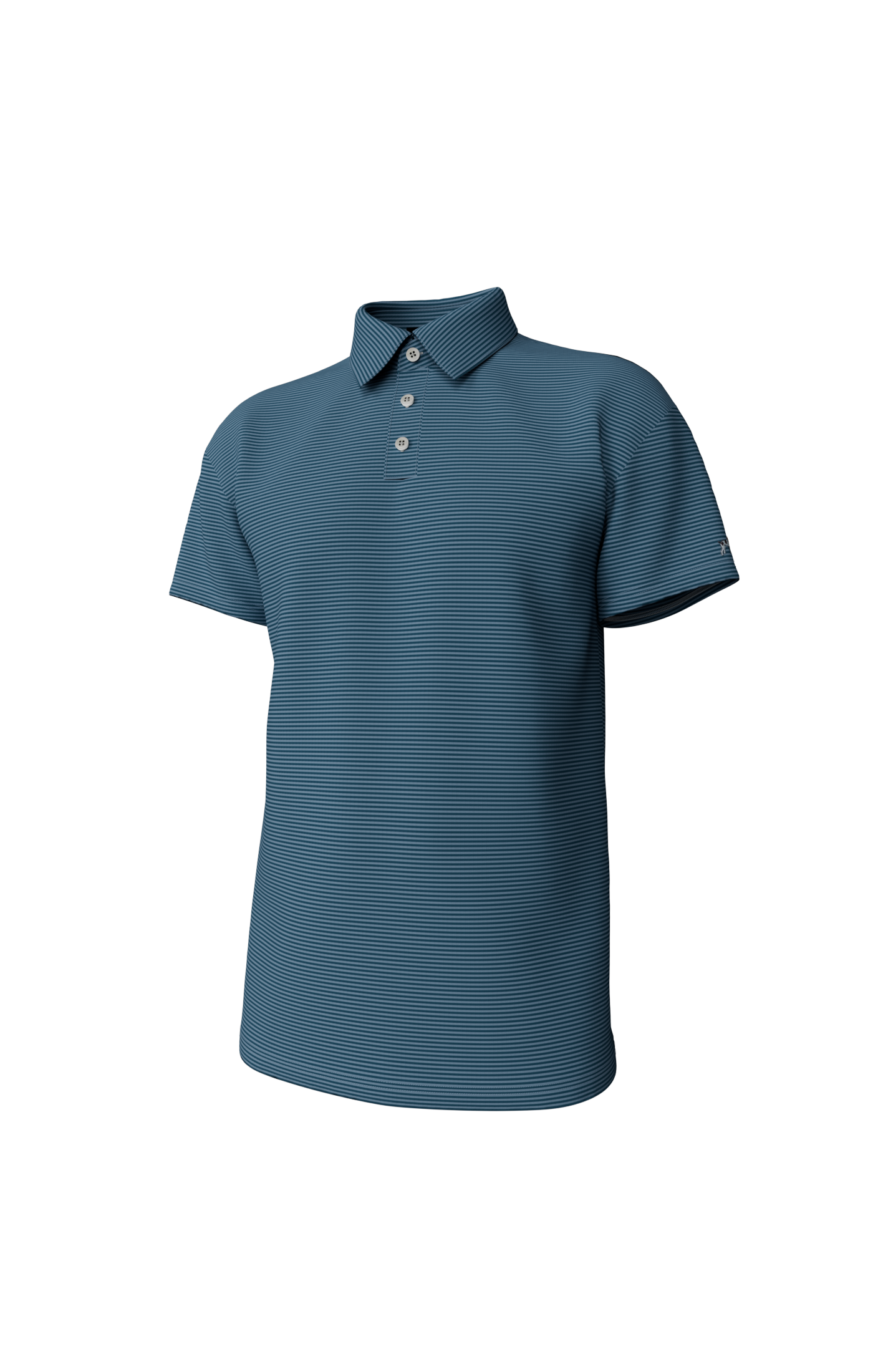 Hinton Stripe Performance Polo – Southern Point Co.