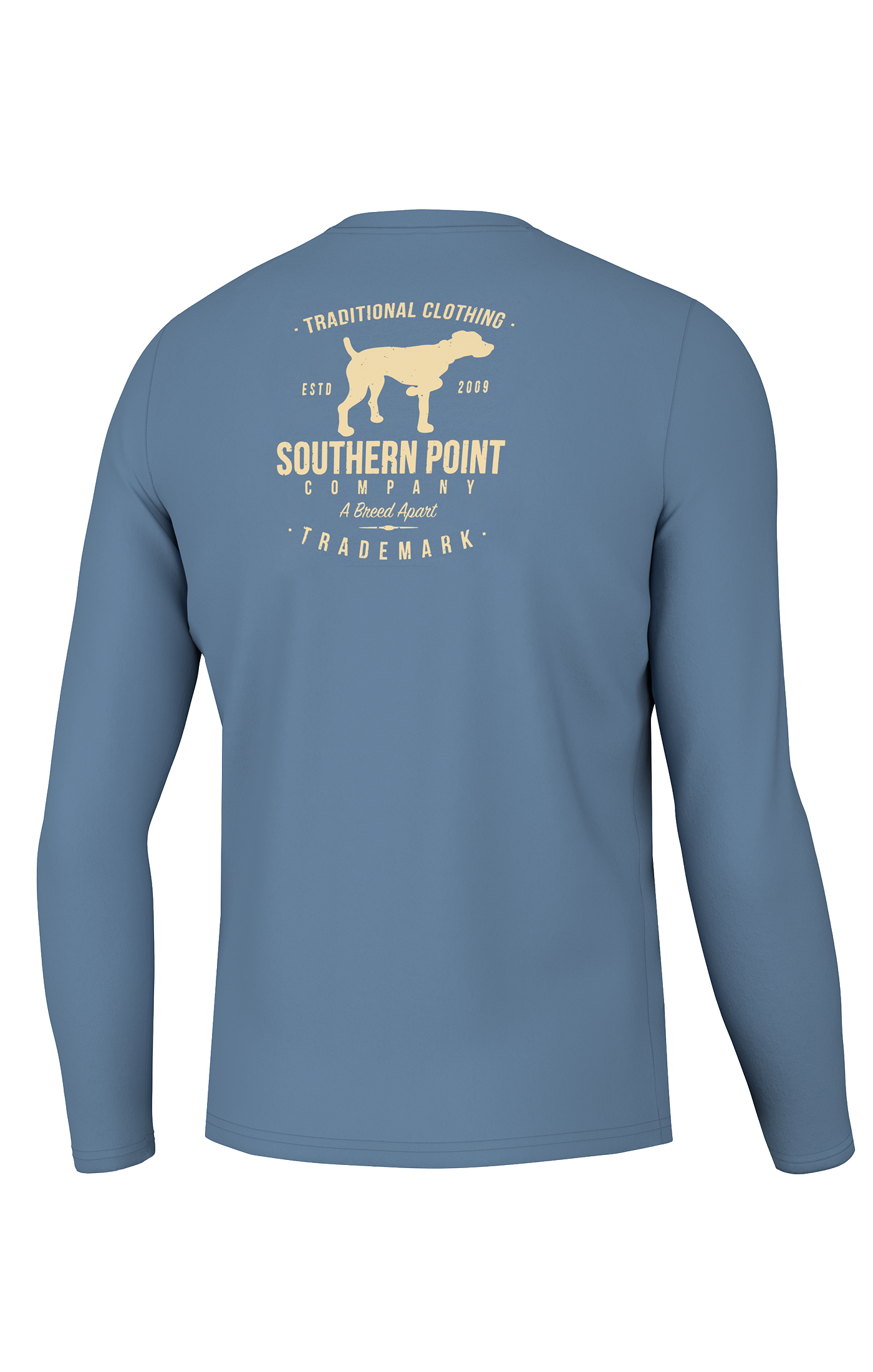 Chalky Mountains Long Sleeve Tee in Opal by The Southern Shirt Co.