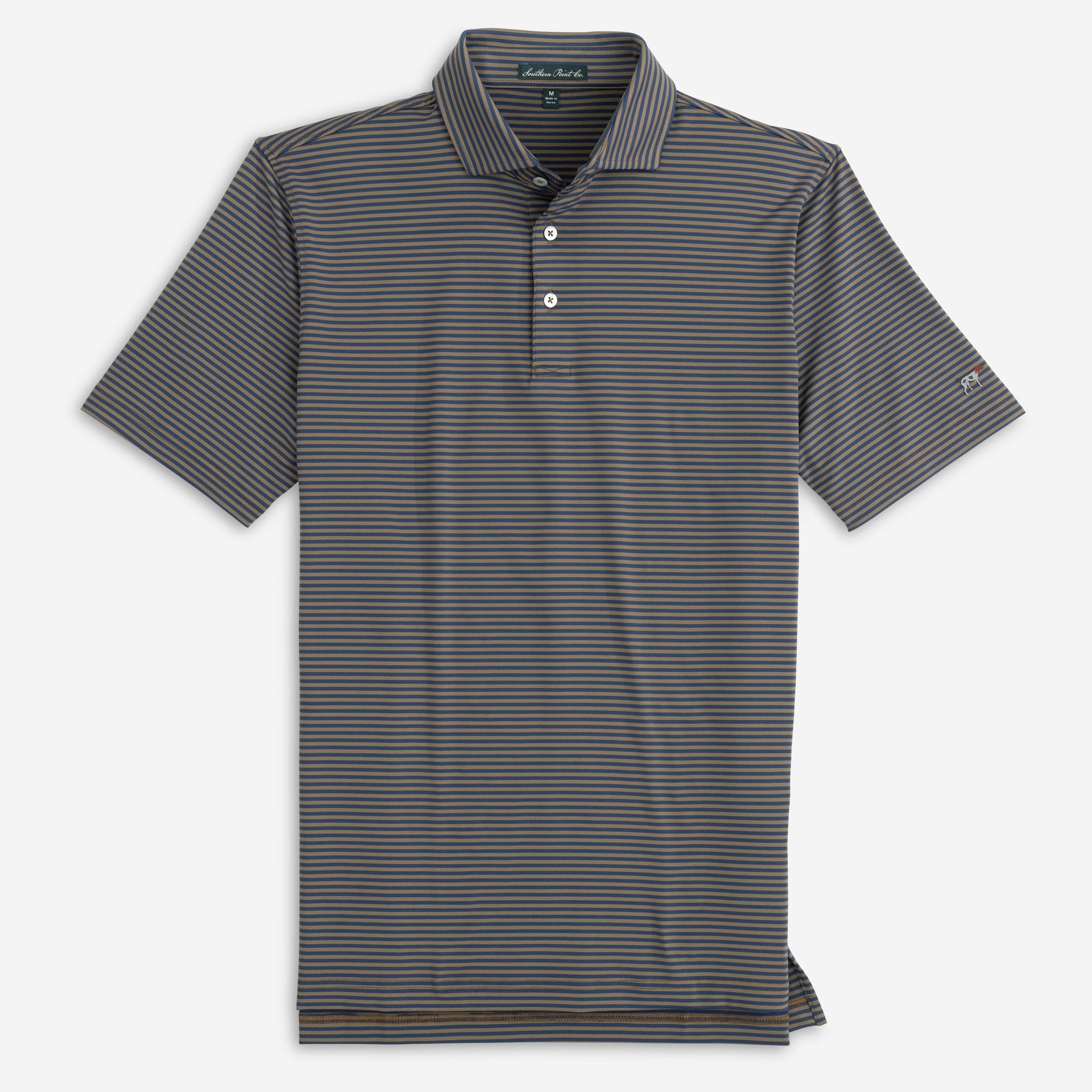 men's short sleeved hinton stripe polo shirt