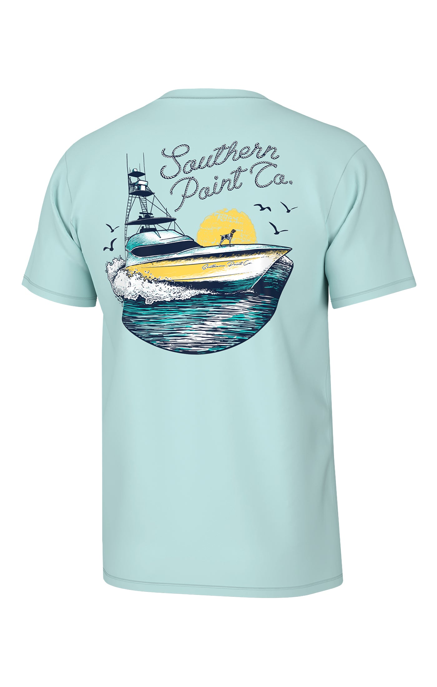 Deep Sea Boat Short Sleeve Tee – Southern Point