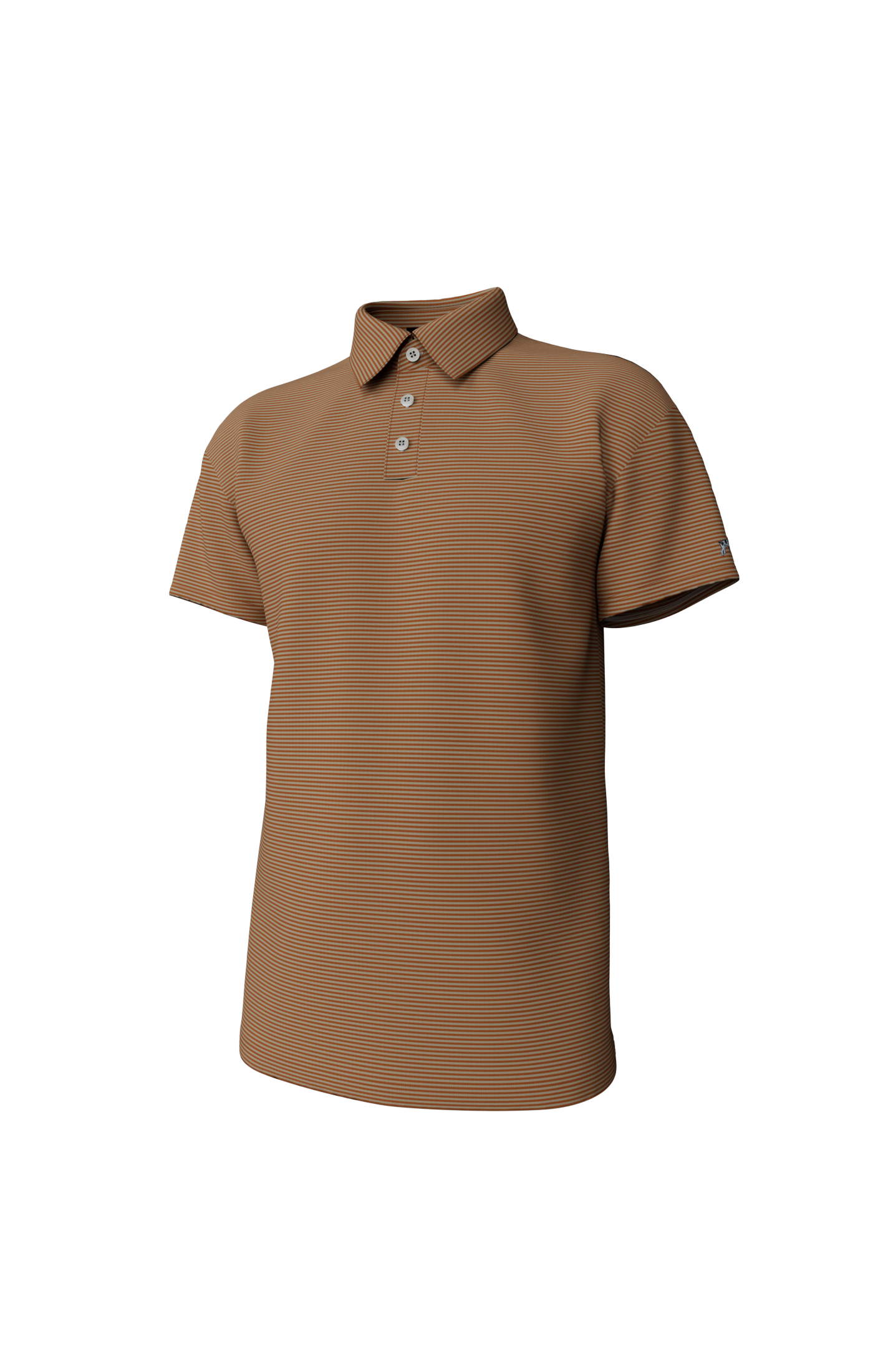 Hinton Stripe Performance Polo