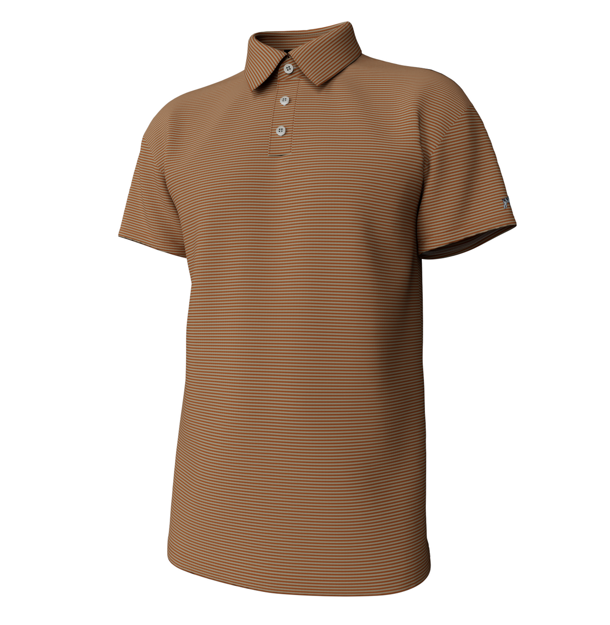 Hinton Stripe Performance Polo
