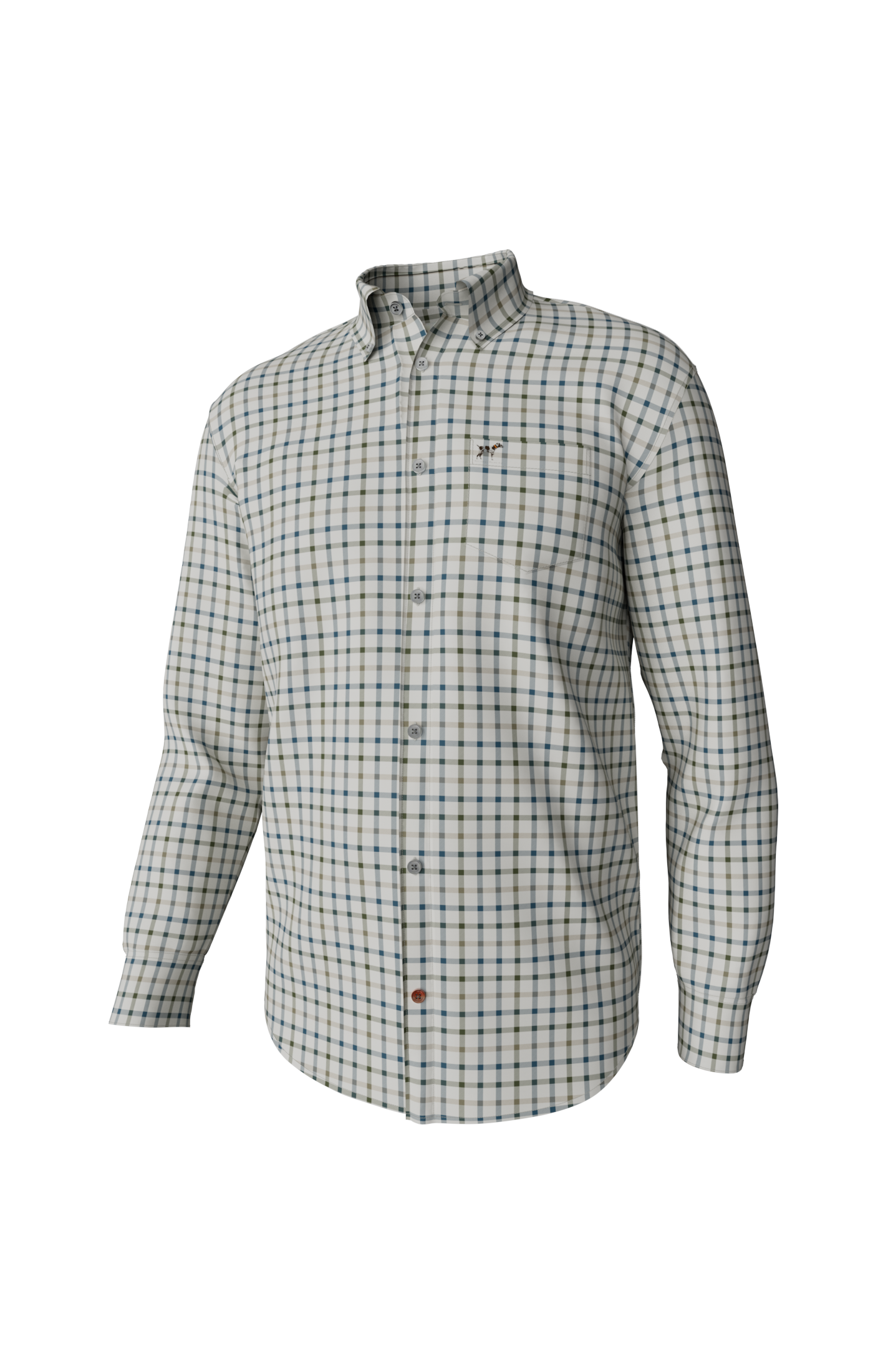 Youth Hadley Luxe Long Sleeve Button Down