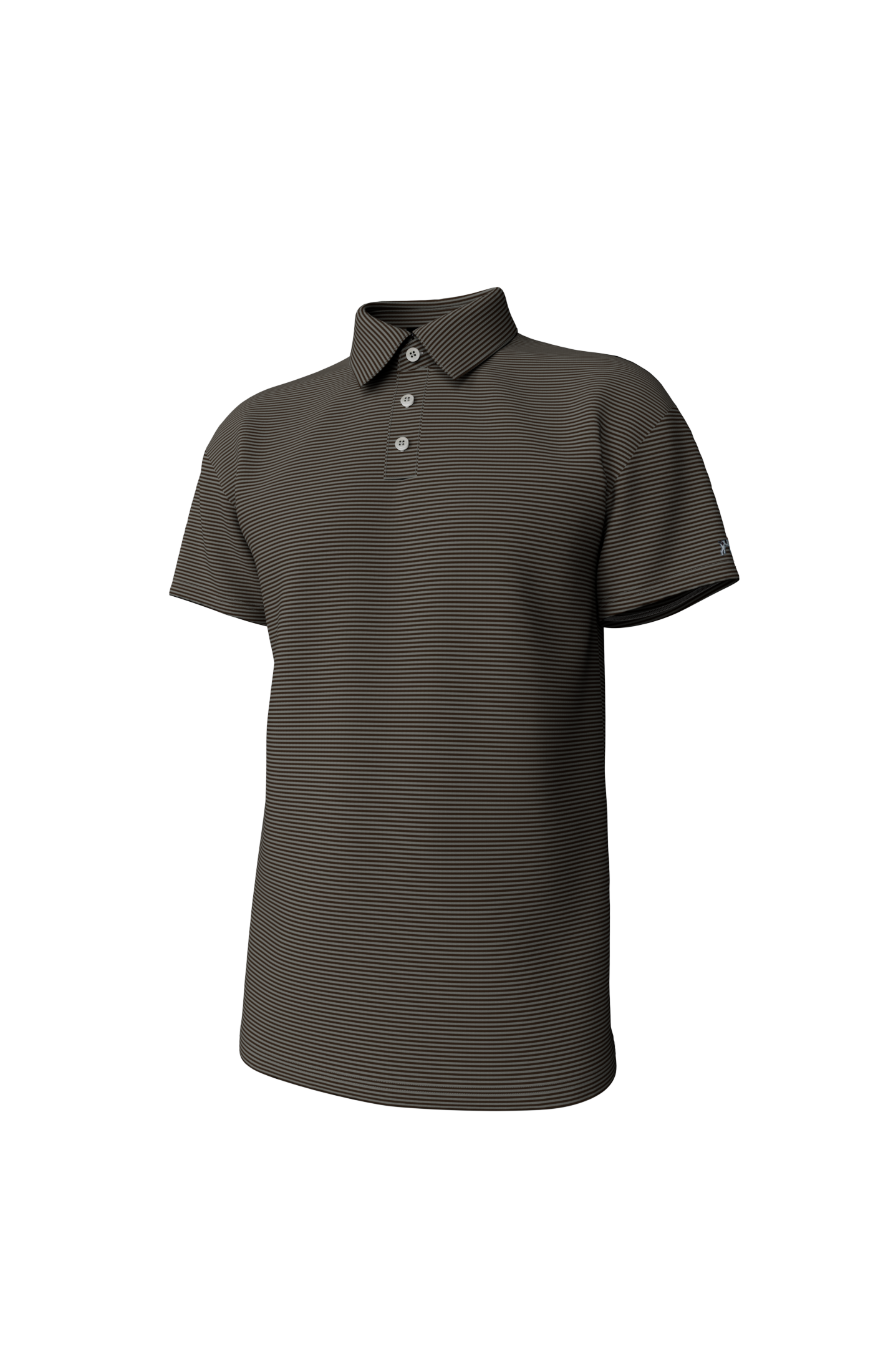 Hinton Stripe Performance Polo