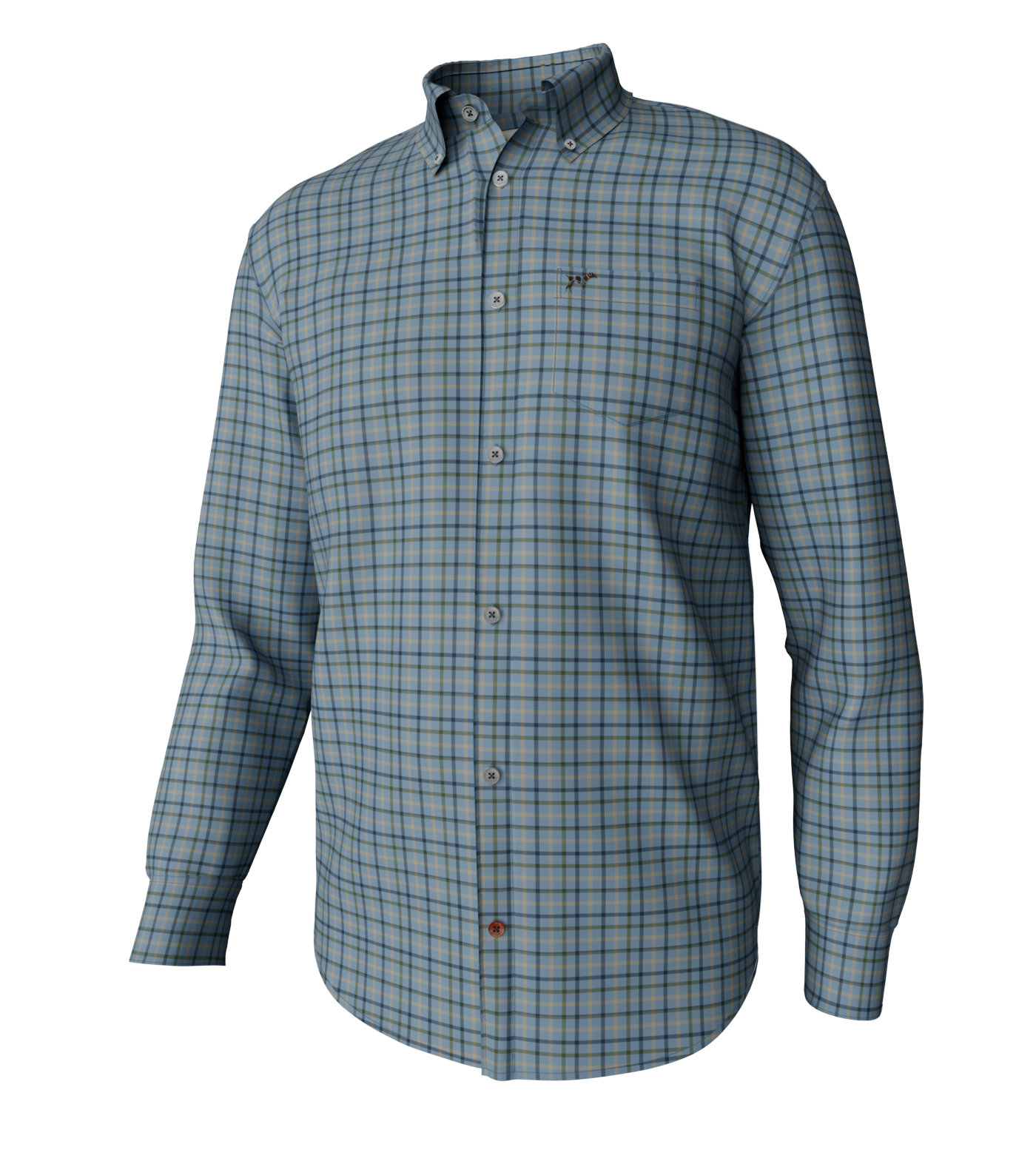 Youth Hadley Luxe Long Sleeve Button Down