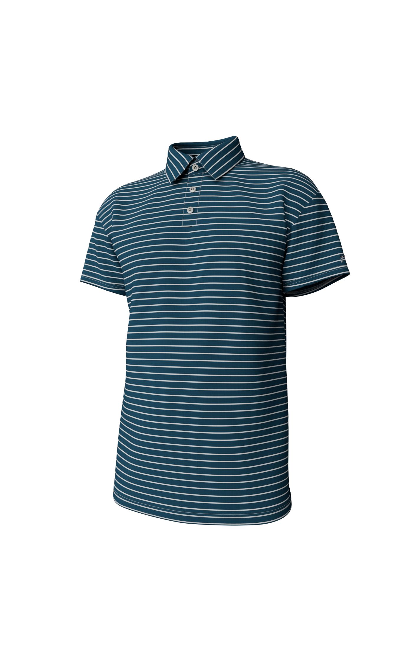 Horizon Stripe Performance Polo