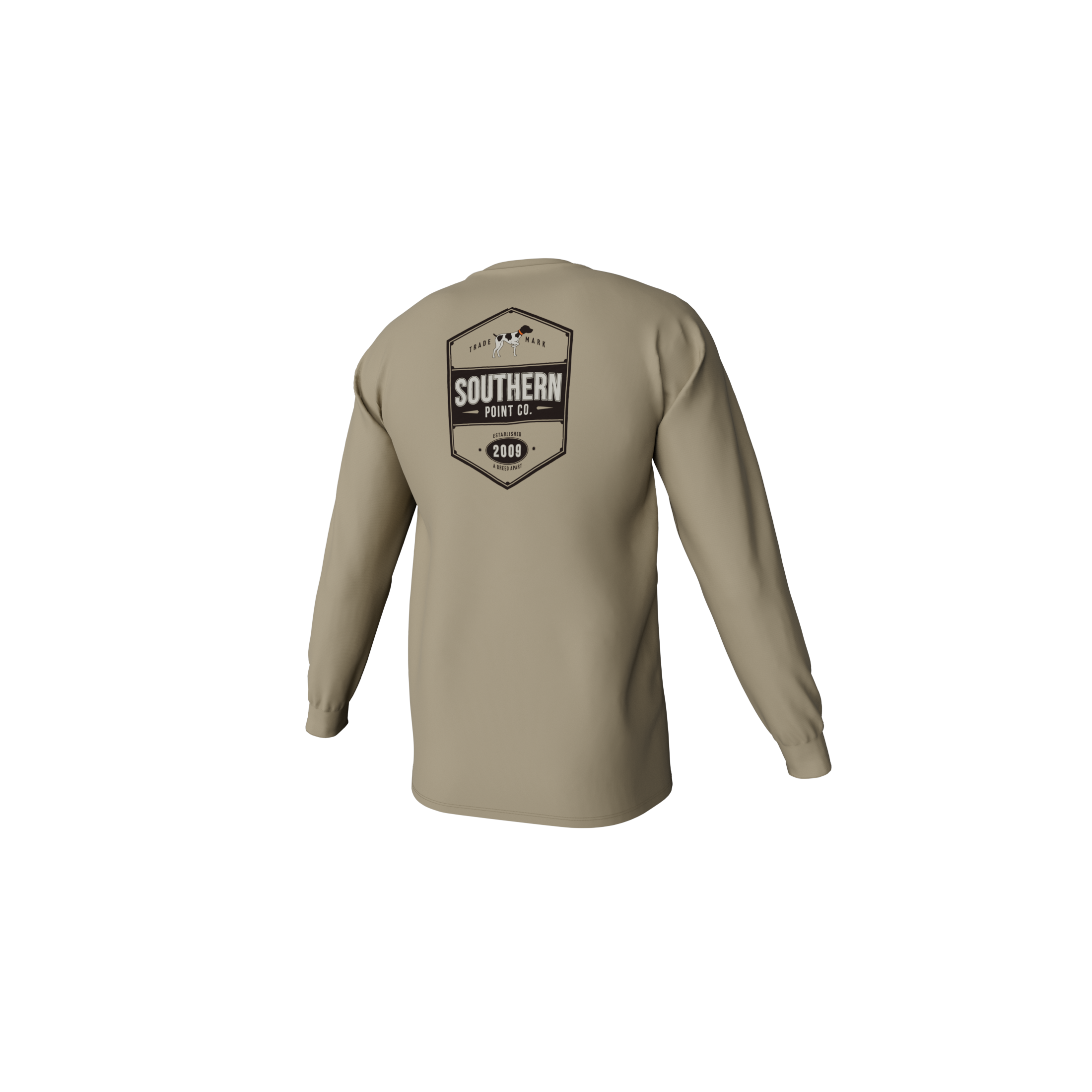 Greyton Badge Long Sleeve Pocket Tee