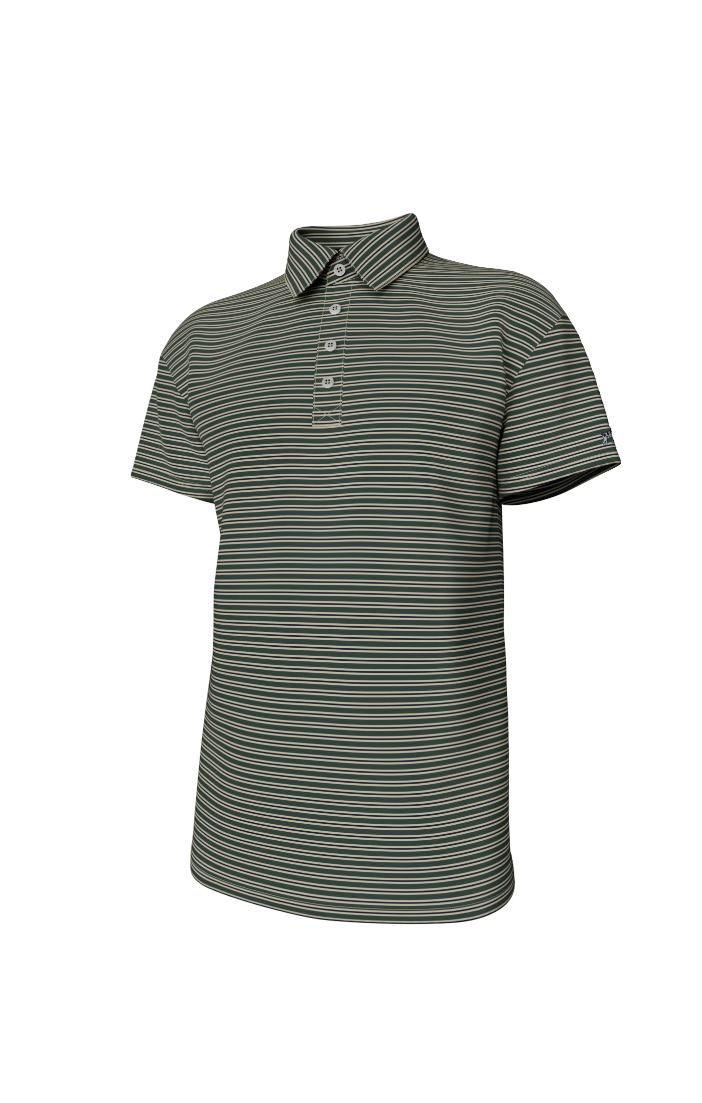 Charles 4 Button Performance Polo