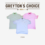 Greyton's choice polo shirts