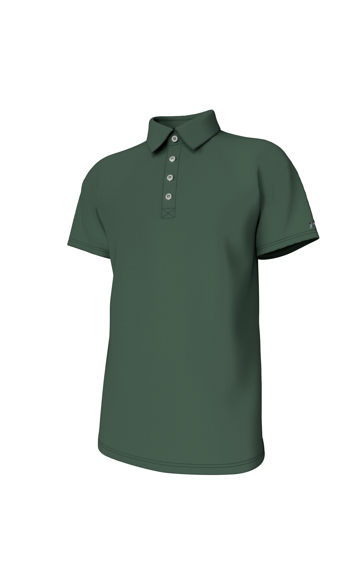 Charles 4 Button Performance Polo