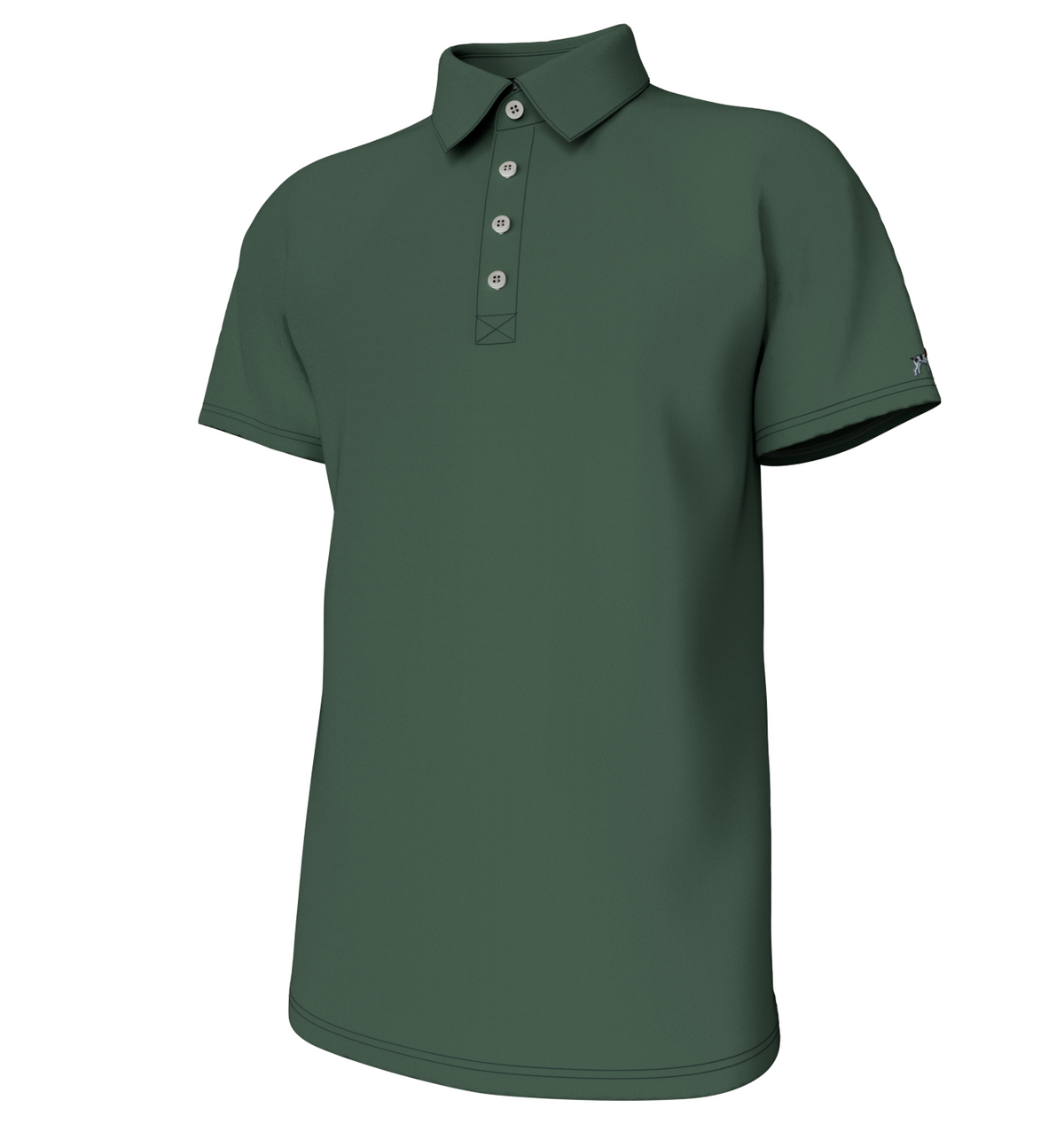 Charles 4 Button Performance Polo