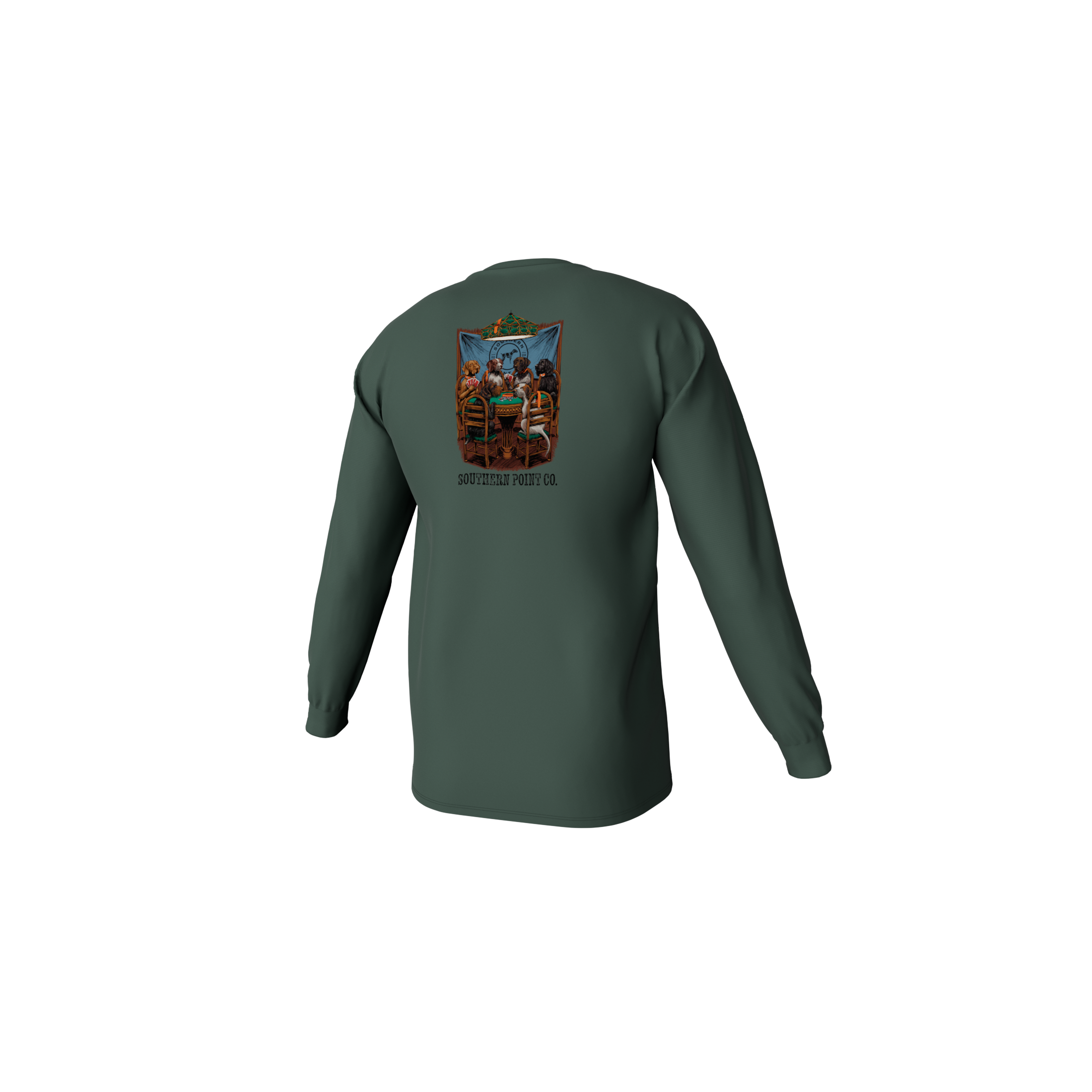 Youth Royal Flush Long Sleeve Pocket Tee