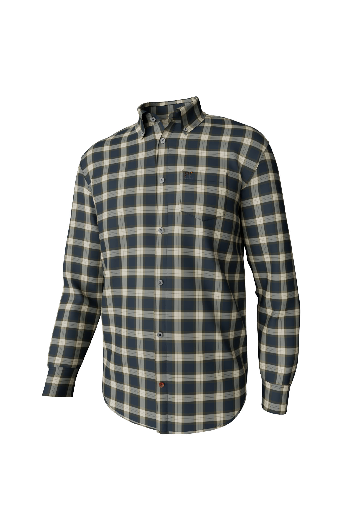 Hadley Brushed Long Sleeve Button Down