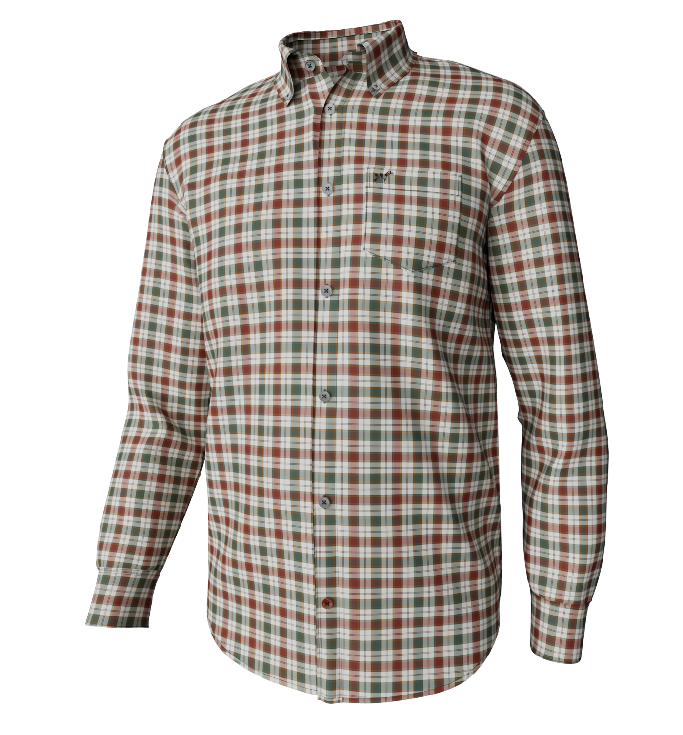 men's southern dress shirts Southern Marsh Blount Blue & Navy Dress Shirt
