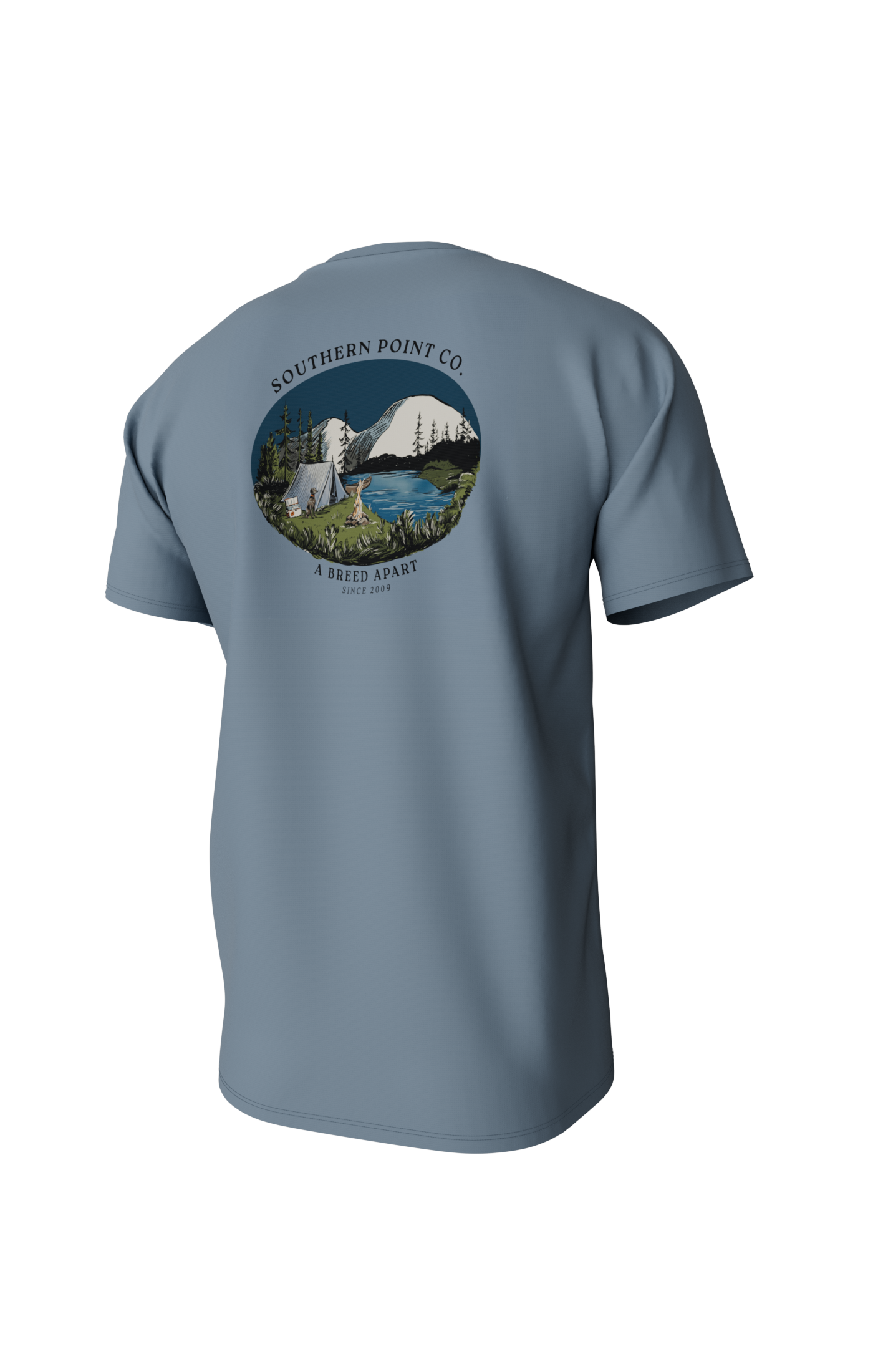 Youth River Camping Short Sleeve Pocket Tee