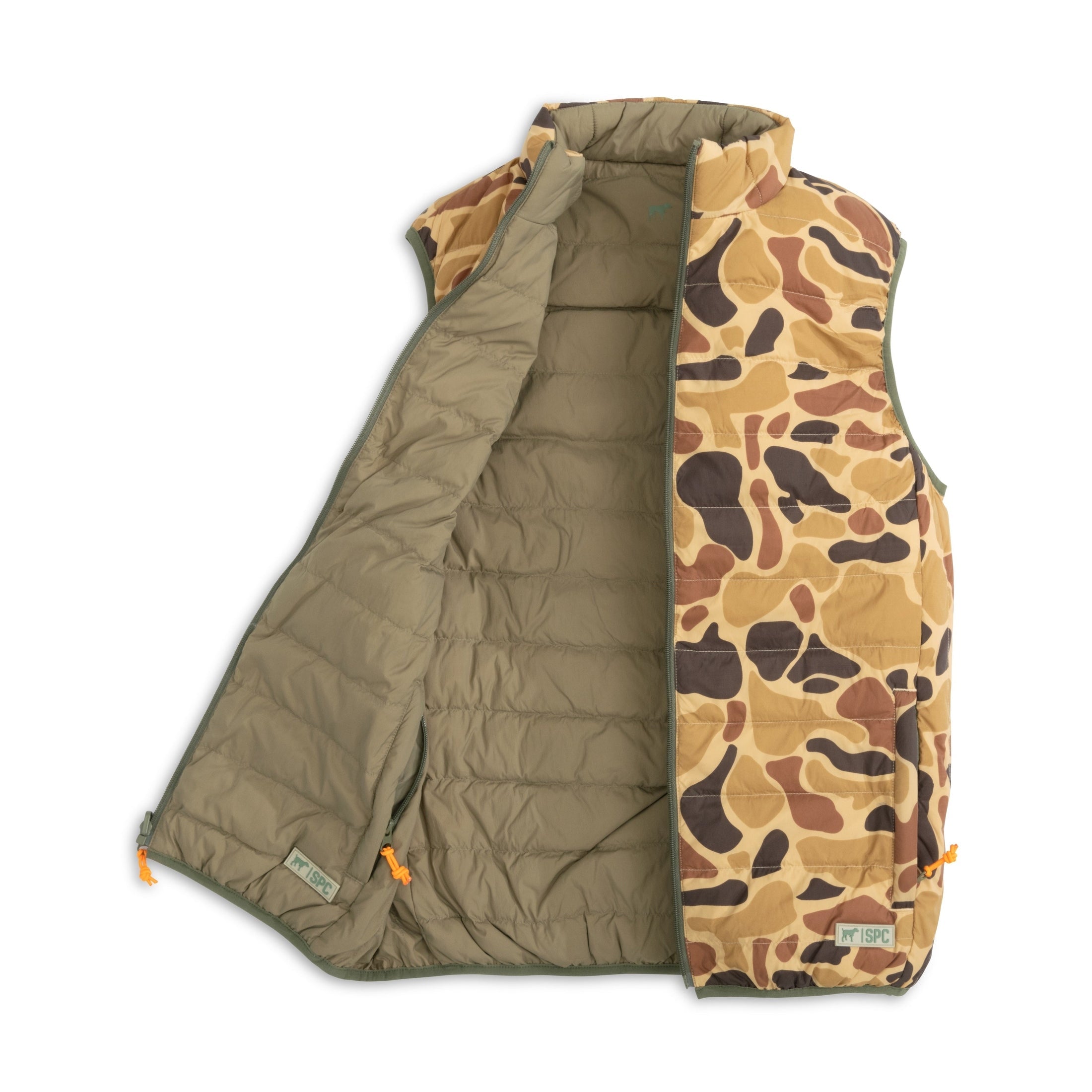 men's reversible down vest
