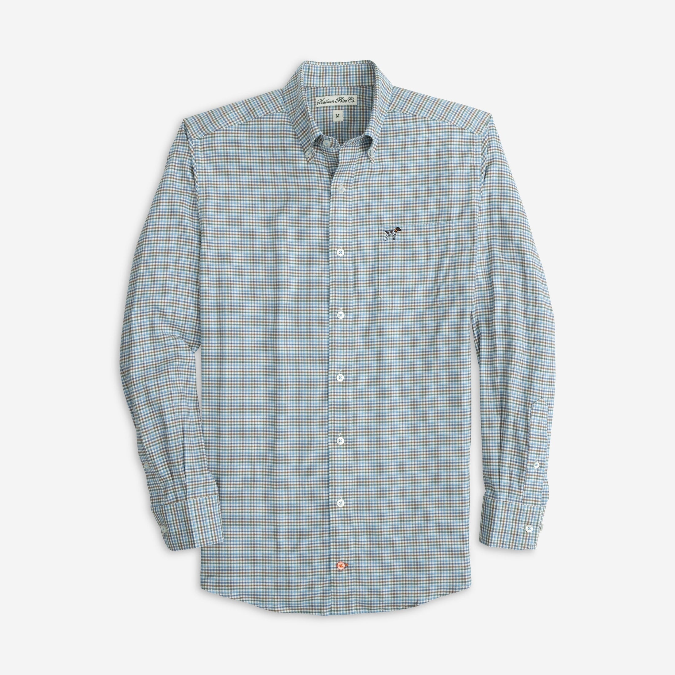 men's long-sleeve flannel shirt
