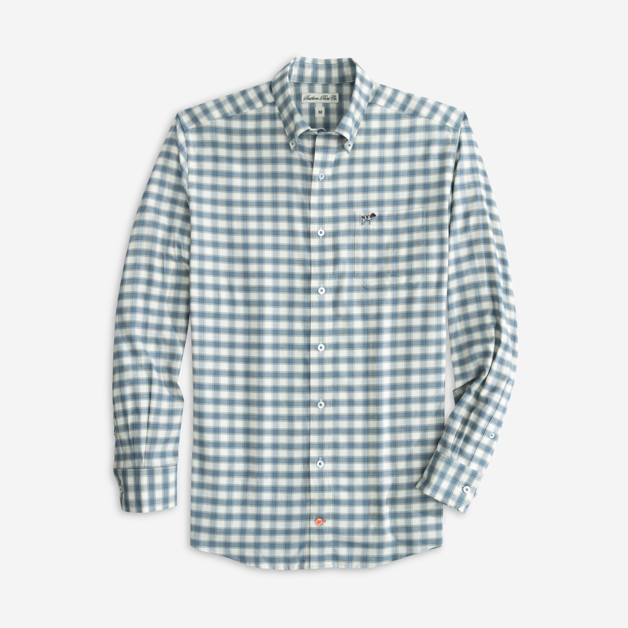 men's long-sleeve flannel shirt