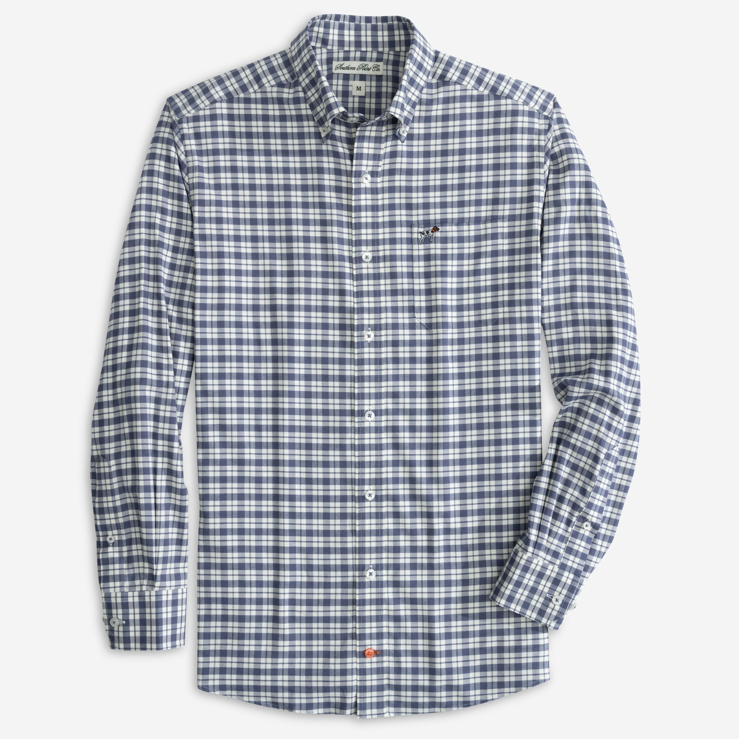 men's long-sleeve flannel shirt