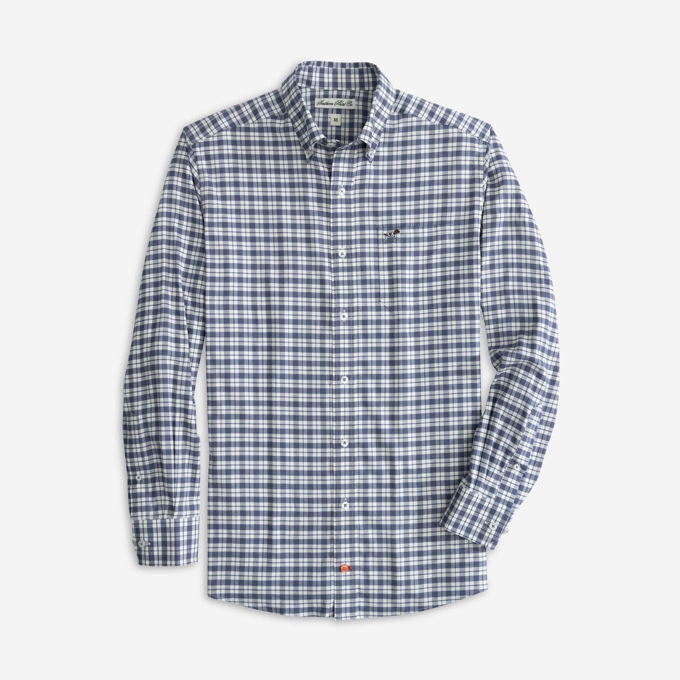 men's long-sleeve flannel shirt