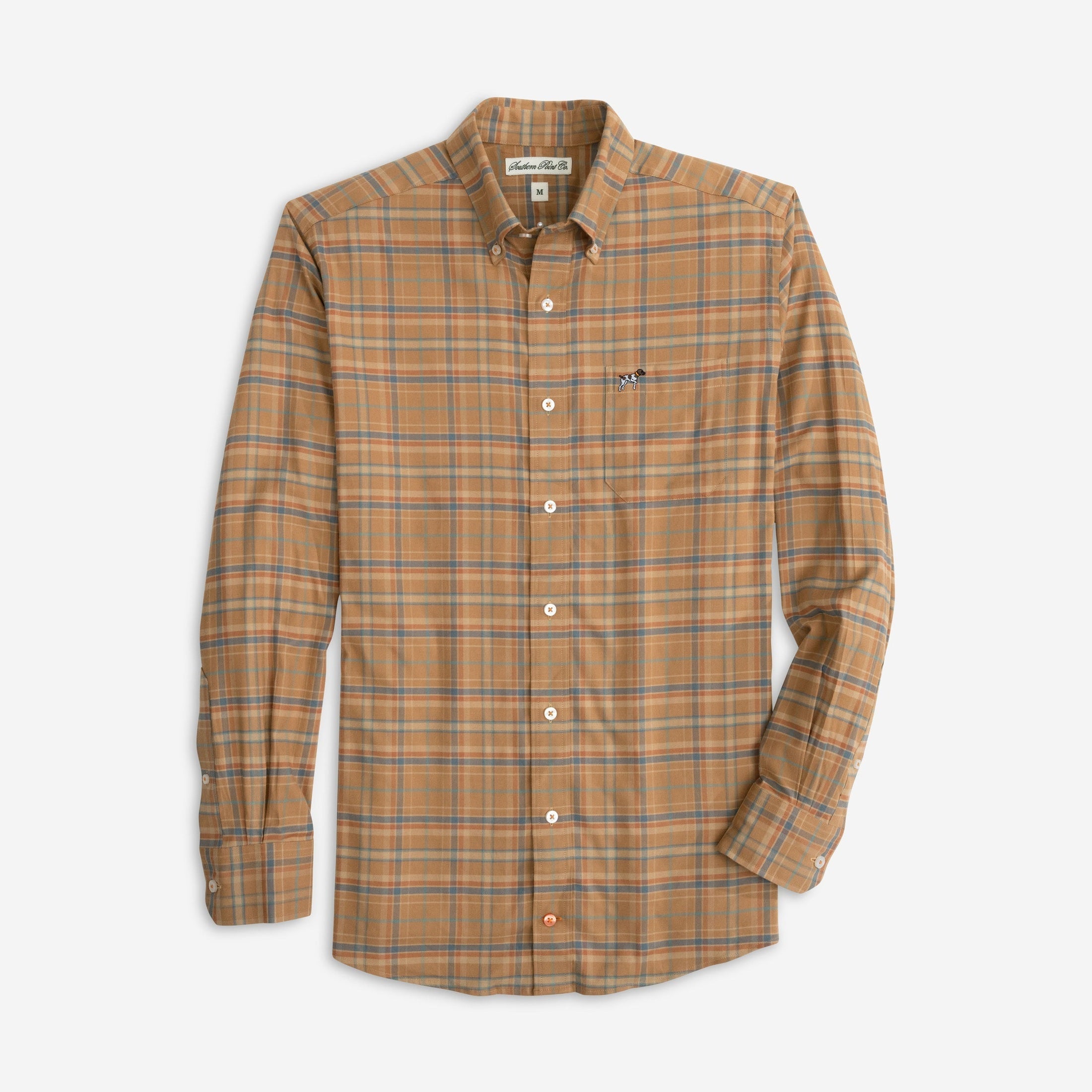 men's long-sleeve flannel shirt
