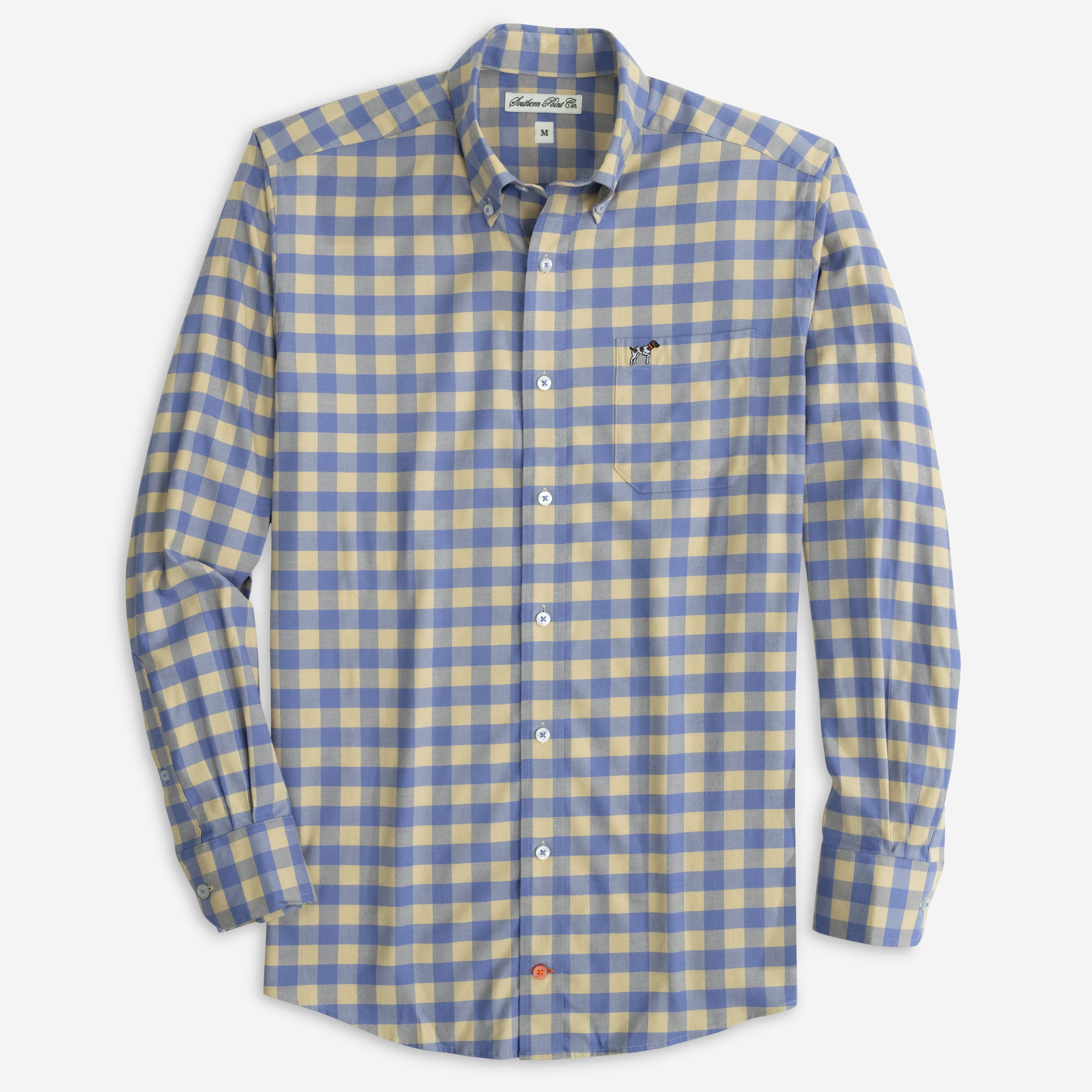 men's long-sleeve flannel shirt