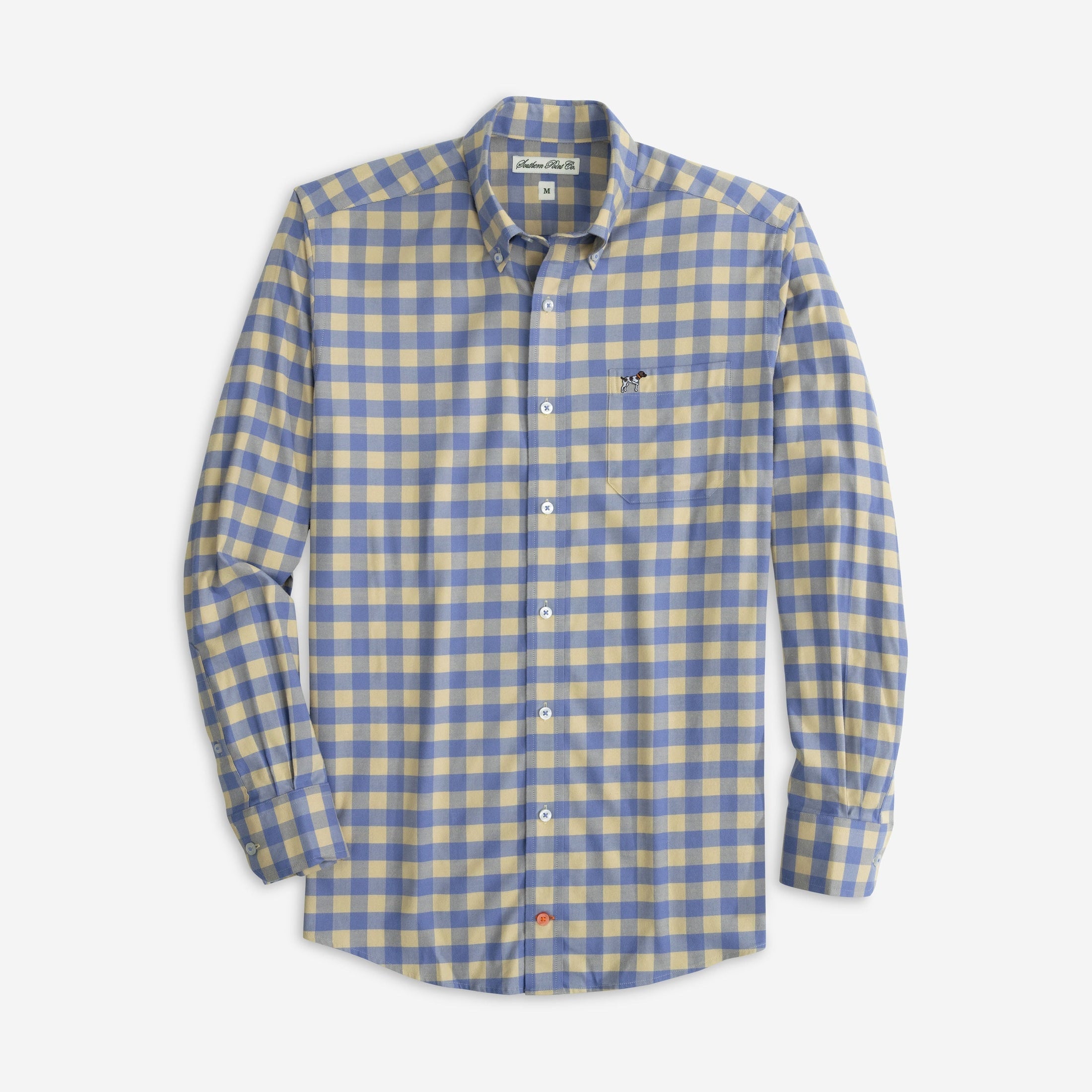 men's long-sleeve flannel shirt