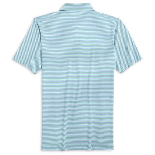 トップス the virgins stripe polo Mens Striped Polo Shirt Short Sleeve, Zipper, Slim Fit