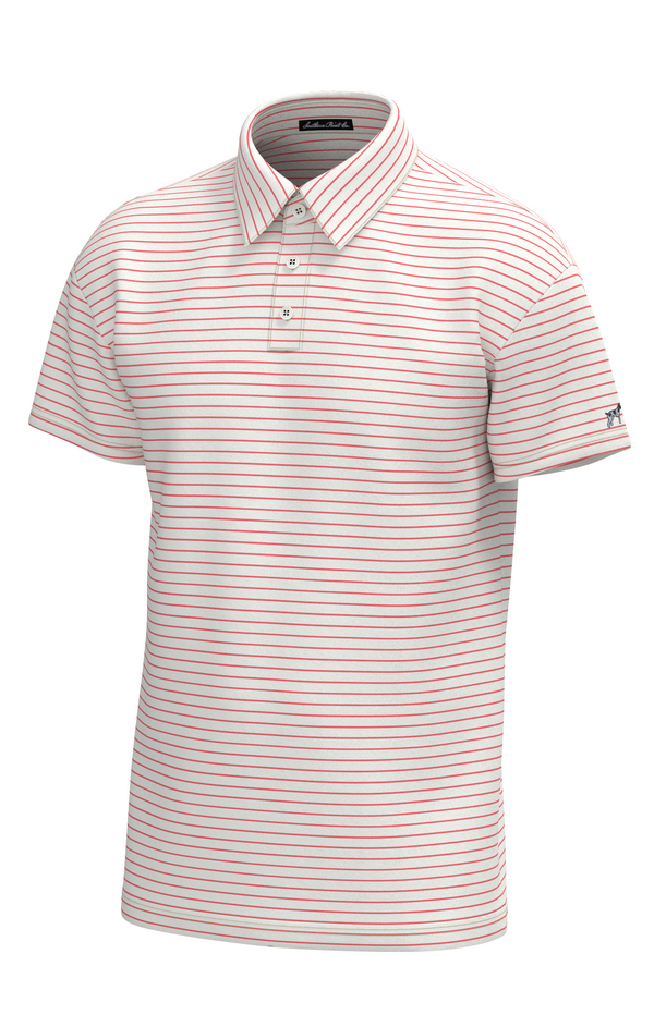 Horizon Stripe Performance Polo