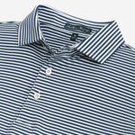 men's short sleeved hinton stripe polo shirt