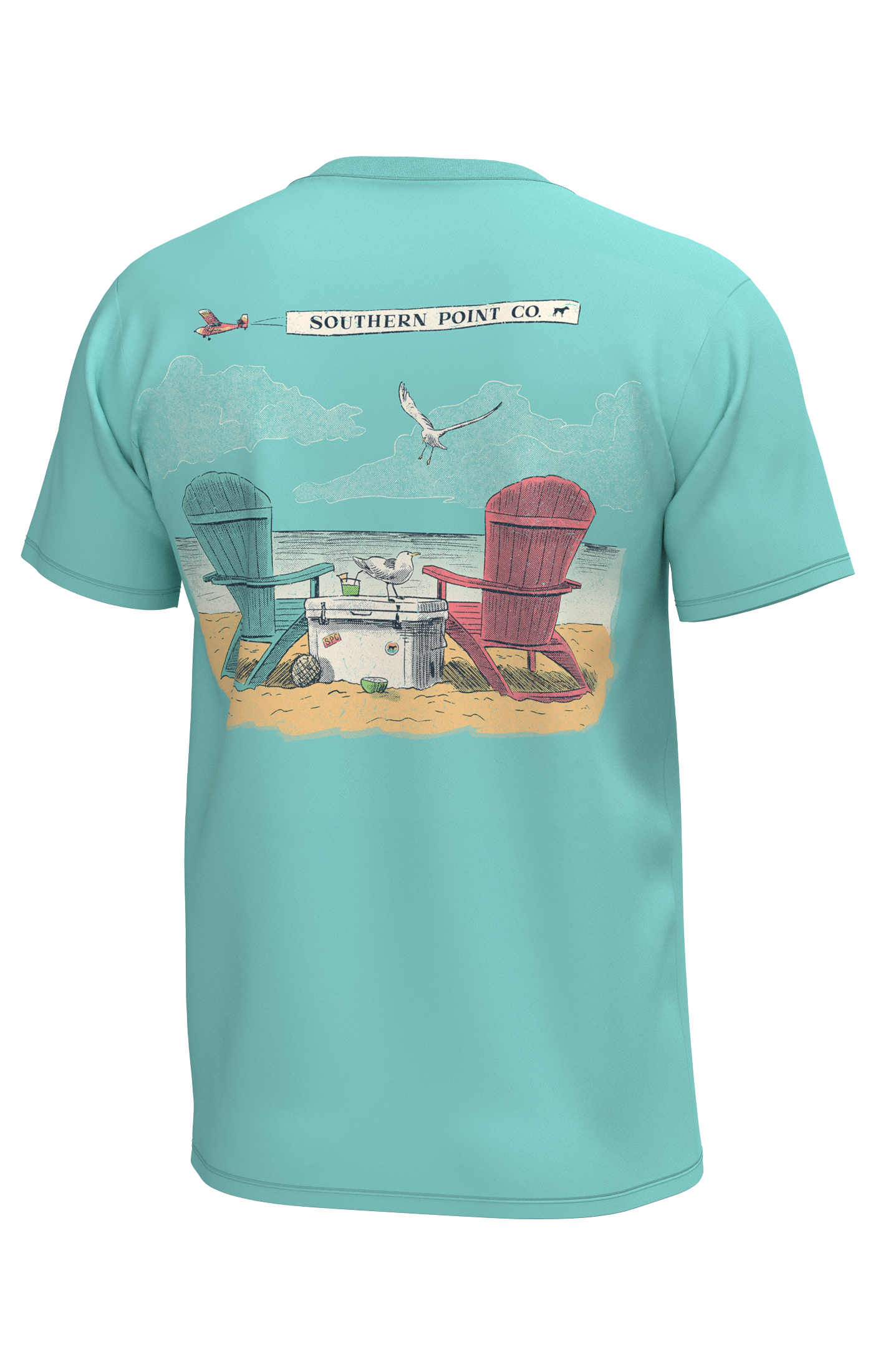 Beach Banner Short Sleeve Tee