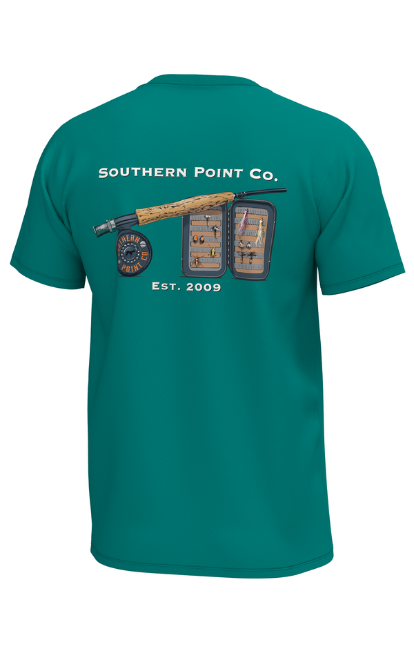 Youth Fly Reel Short Sleeve Tee