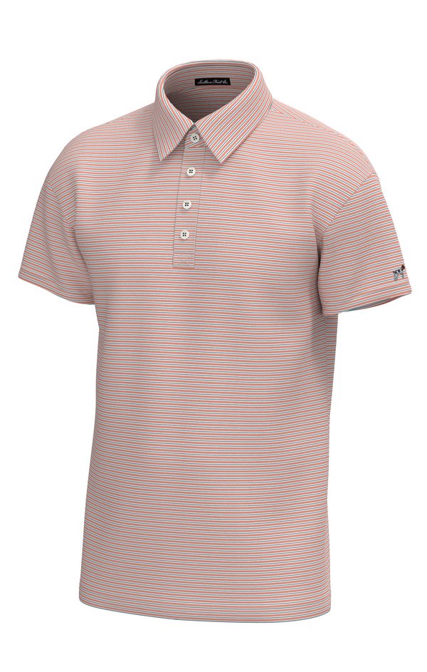Charles 4-Button Pique Polo