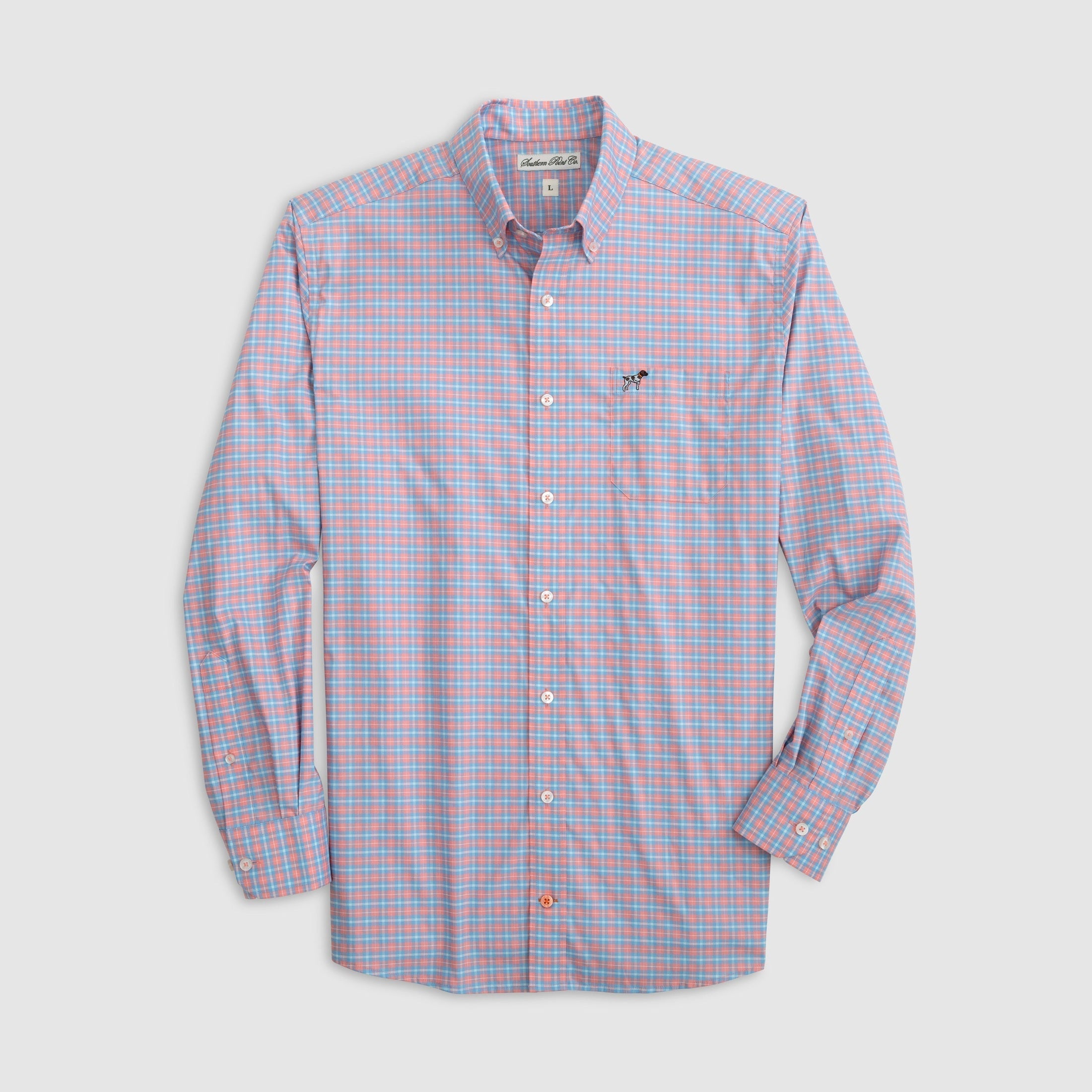 long-sleeve button-down shirt