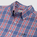 long-sleeved button-down shirt