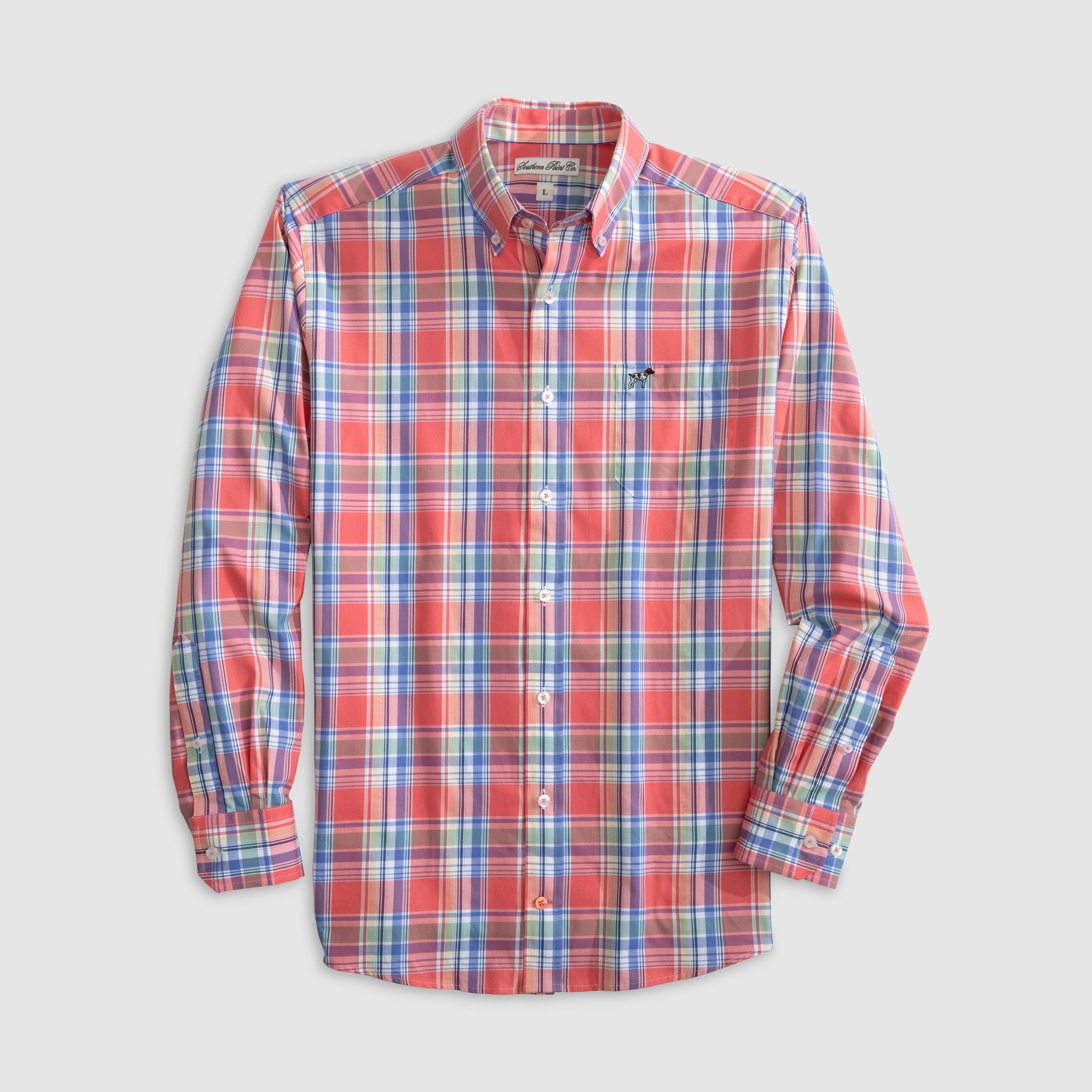 long-sleeve button-down shirt