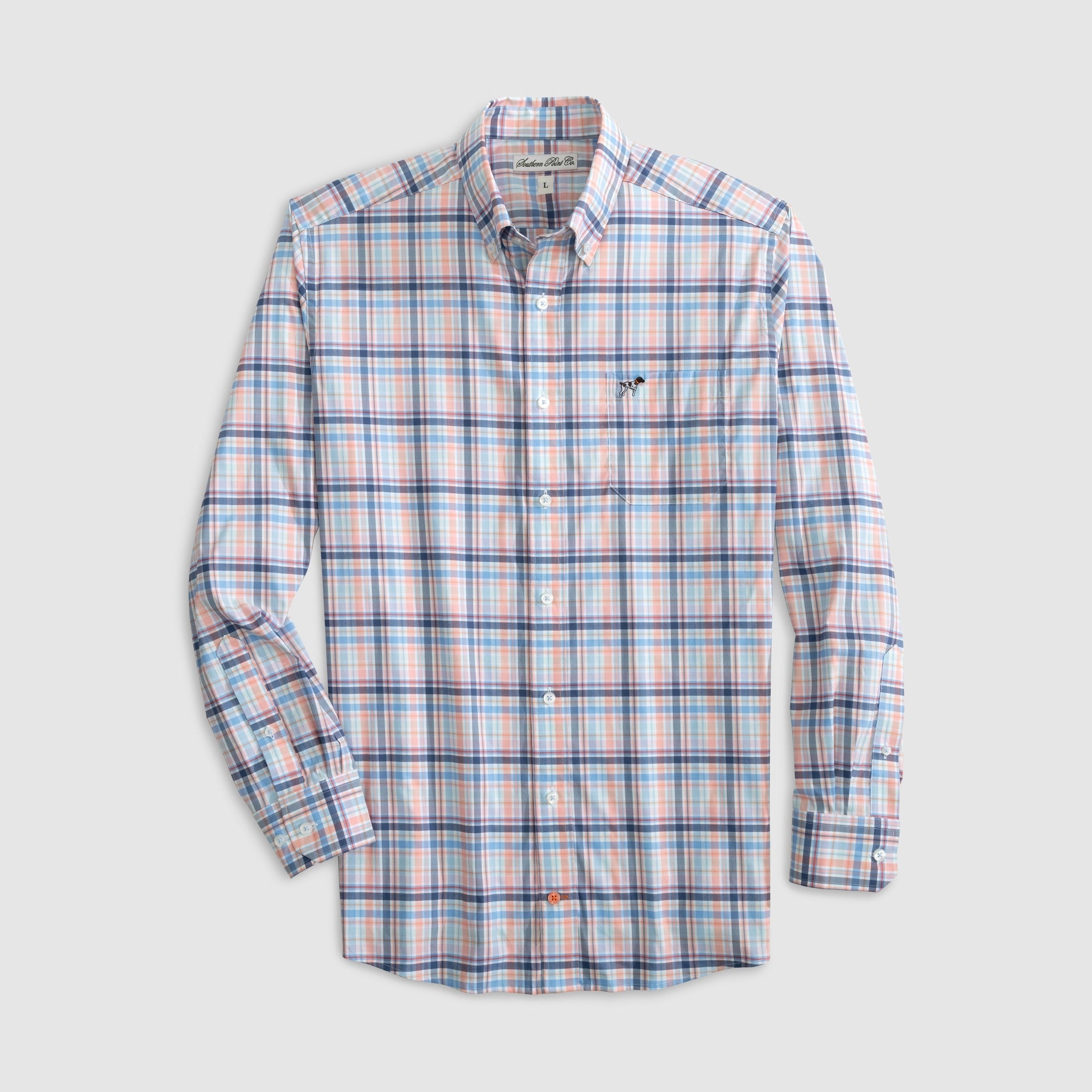 long-sleeve button-down shirt