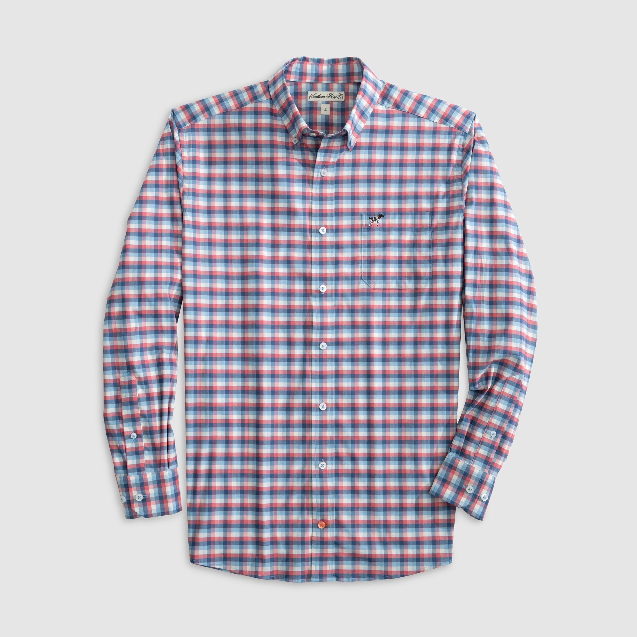 long-sleeve button-down shirt