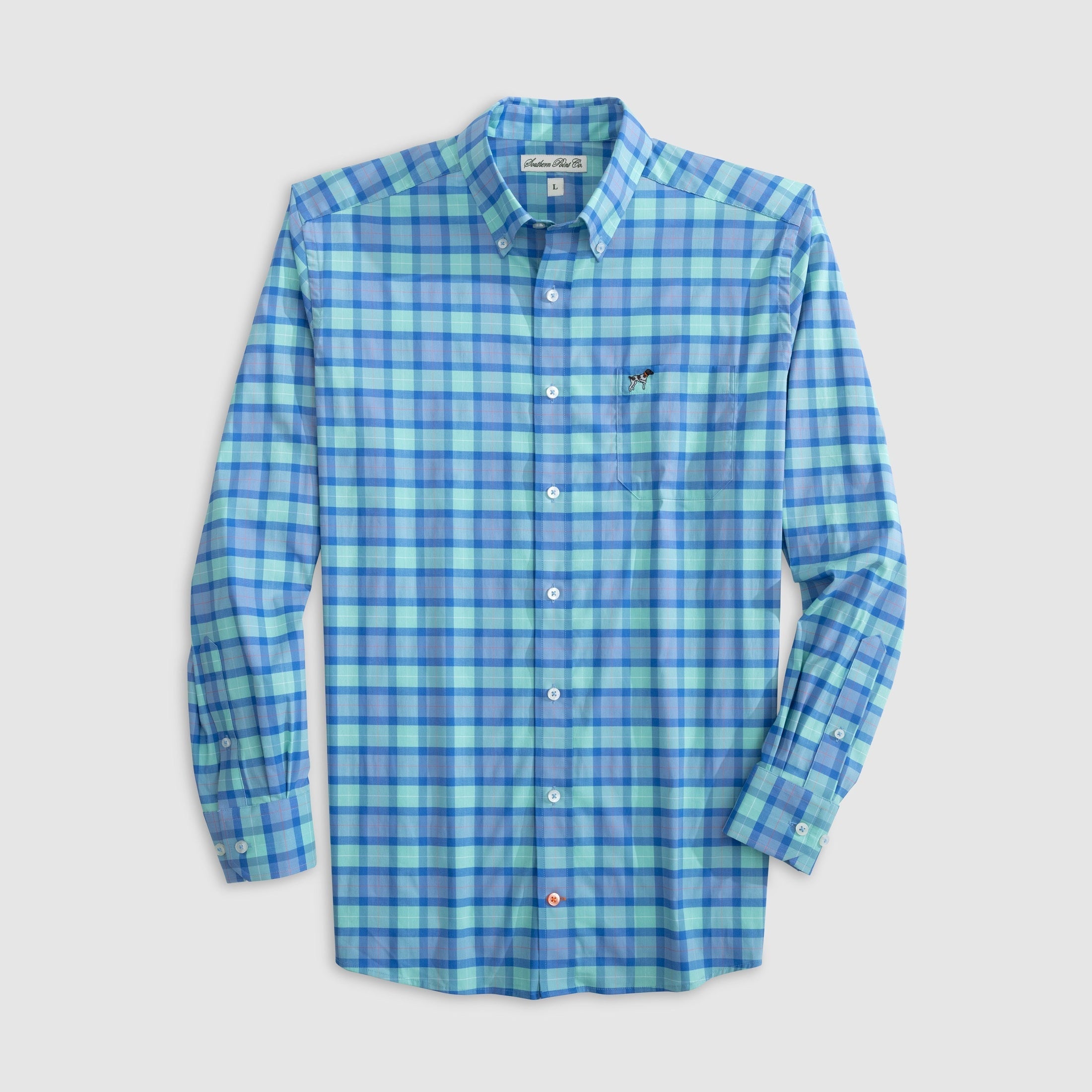 long-sleeve button-down shirt