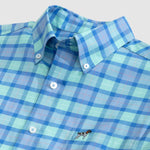long-sleeve button-down shirt collar